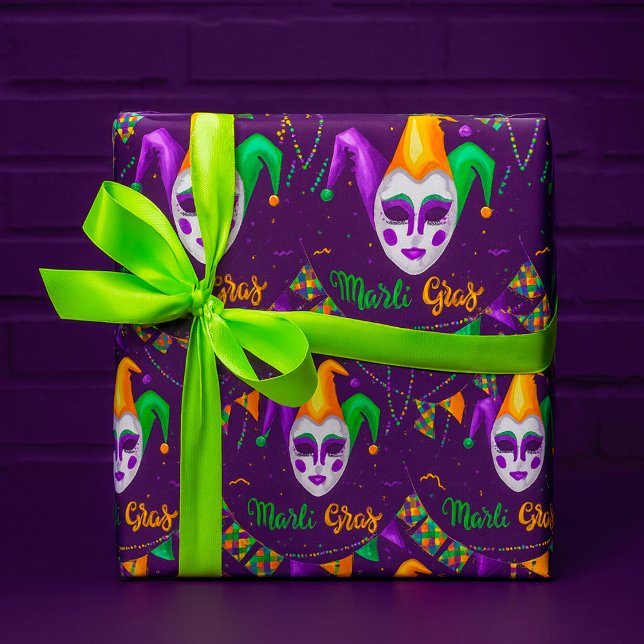 Mardi Gras-karnevalen Presentpapper (Skapare uppladdad)