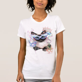 Mardi Gras kattunge Tee Shirt