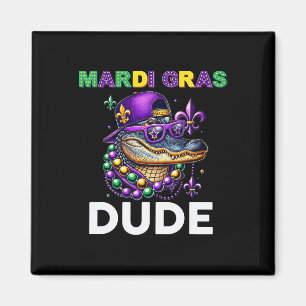 Mardi Gras Killen Alligator Mardigator Crokodile K Magnet