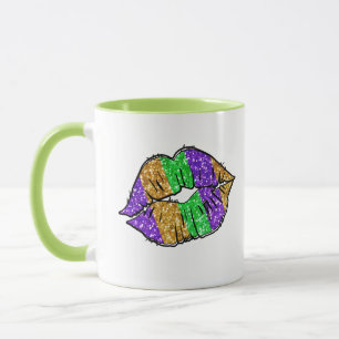 Mardi Gras Kiss Mugg