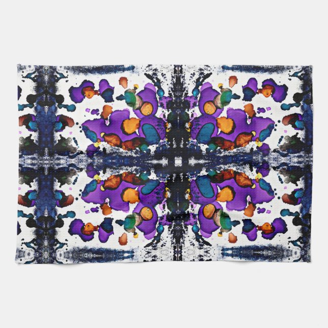 Mardi Gras Kökshandduk (Horisontell)
