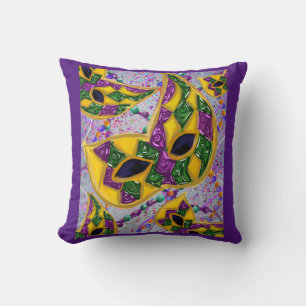 MARDI GRAS KONST KUDDE