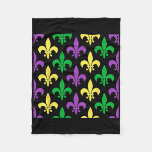 Mardi Gras-kostymfest Fleecefilt