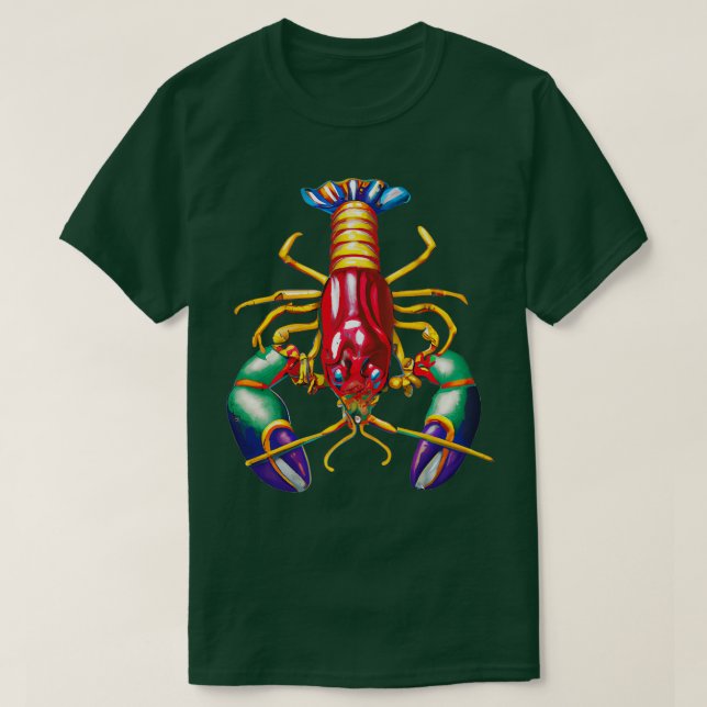 Mardi Gras Kräftor 1 TShirt T Shirt (Design framsida)