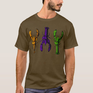 Mardi Gras Kräftor Lycklig Mardi Gras 2022 T Shirt