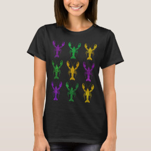Mardi Gras Kräftor Party Parad Costume Manar Women T Shirt