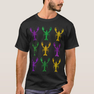 Mardi Gras Kräftor Party Parad Costume Manar Women T Shirt