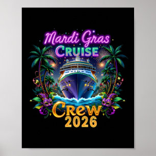 Mardi Gras-kryssning 2026 Familjekryssning 2026 Ma Poster