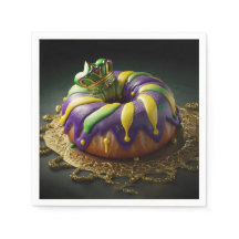 Mardi Gras Kung kummel med Krona