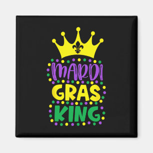 Mardi Gras-kungens herr Mardi Gras Magnet