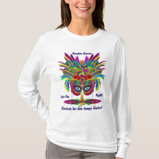 Mardi Gras kvinnor tänder all stilar beskådar T-shirt