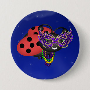 Mardi Gras Ladybug Knapp
