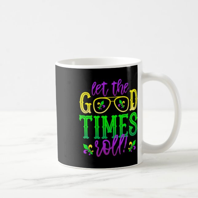 Mardi Gras, låt de goda tiderna rulla  Kaffemugg (Höger)