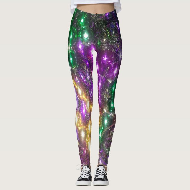 Mardi Gras Leggings (Framsida)