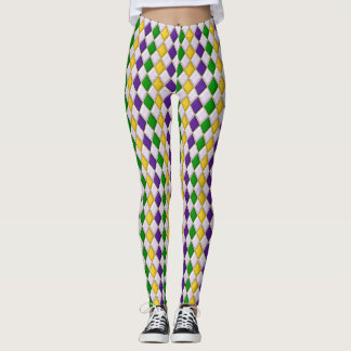 Mardi Gras Leggings