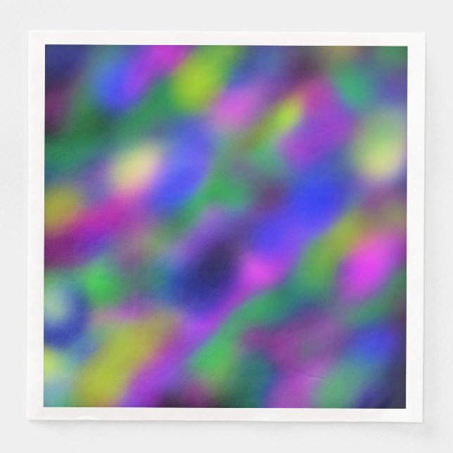 Mardi Gras Limelight Pappersservett (Framsida)