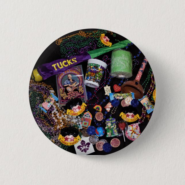 Mardi Gras Loot Button Knapp (Framsida)
