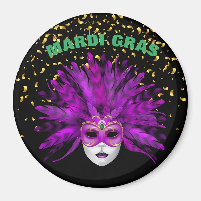 Mardi Gras Magnet (Framsidan)