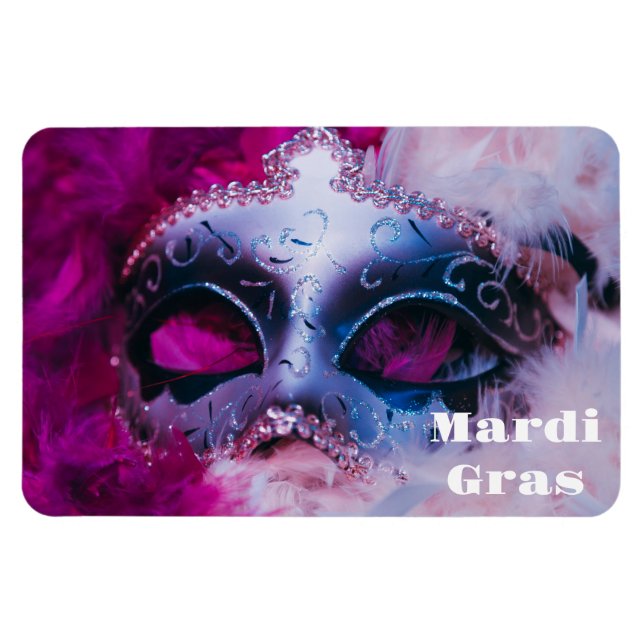 Mardi Gras Magnet (Horisontell)