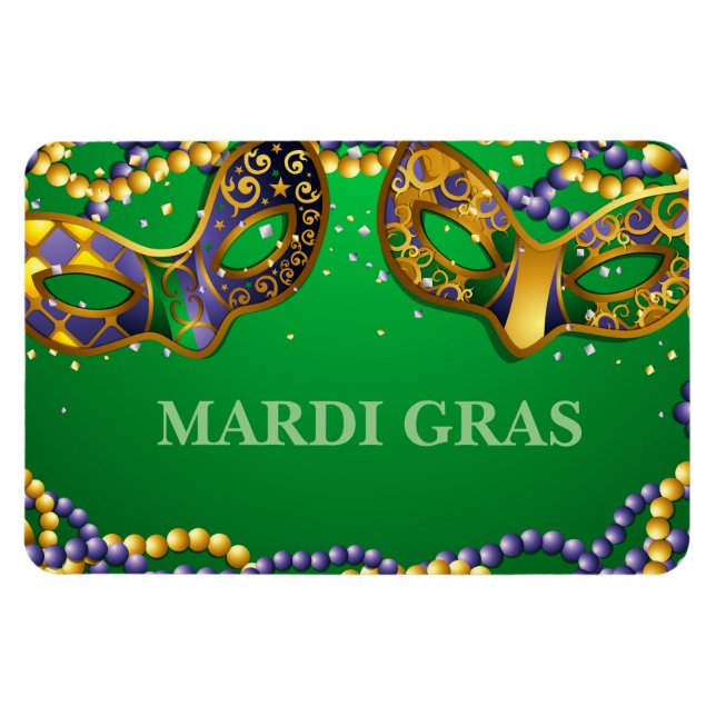 Mardi Gras Magnet (Horisontell)