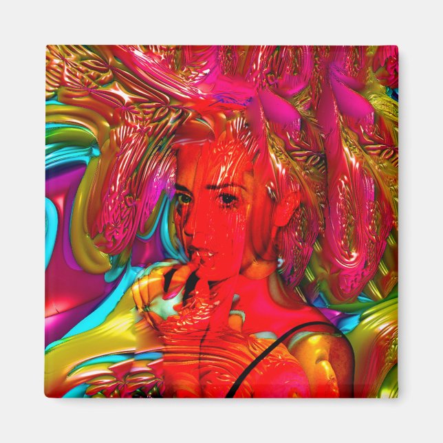 Mardi Gras Magnet (Framsidan)