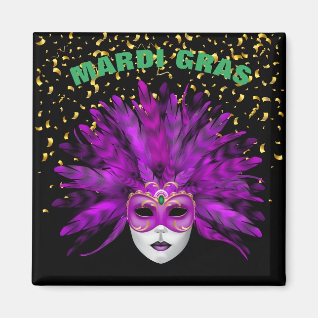 Mardi Gras Magnet (Framsidan)