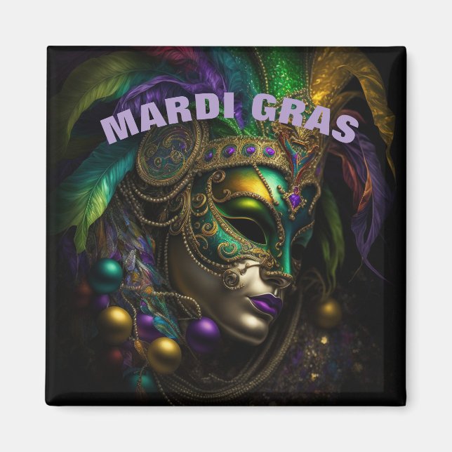 Mardi Gras Magnet (Framsidan)