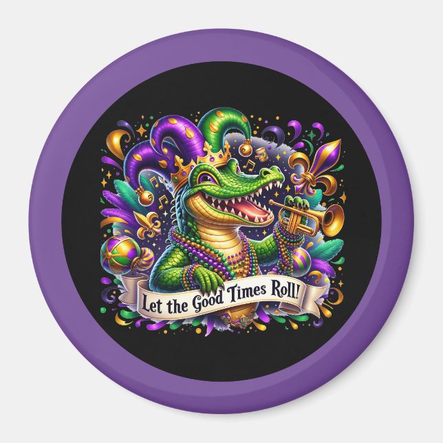 Mardi Gras Magnet (Framsidan)