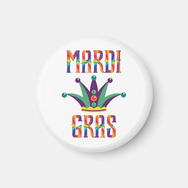 Mardi Gras Magnet (Framsidan)