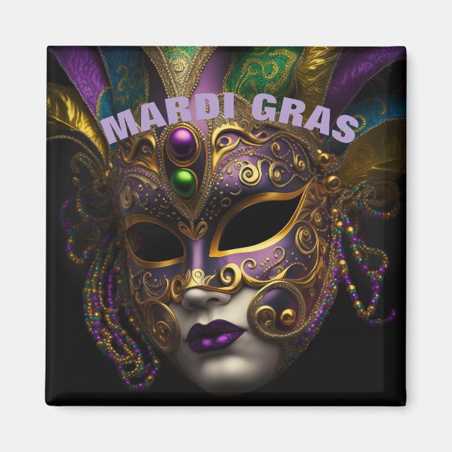 Mardi Gras Magnet (Framsidan)