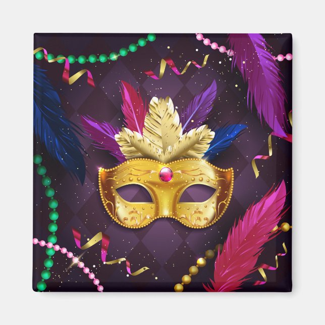 Mardi Gras Magnet (Framsidan)