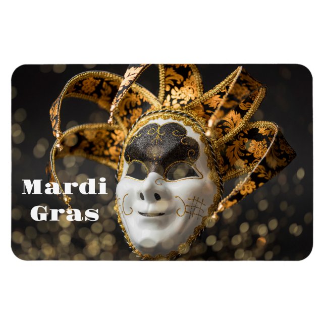 Mardi Gras Magnet (Horisontell)