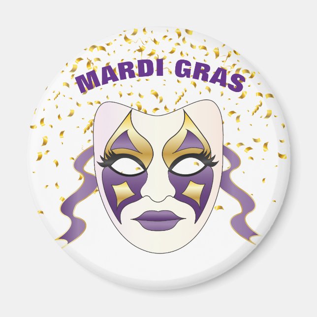 Mardi Gras Magnet (Framsidan)