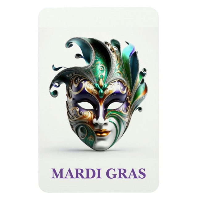 Mardi Gras Magnet (Vertikal)