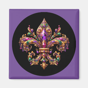 Mardi Gras-magnet Magnet