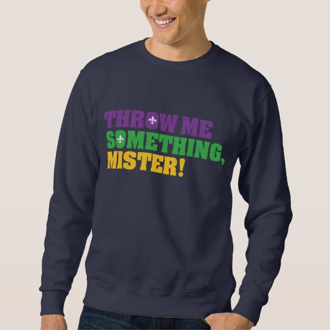 Mardi Gras Manar Sweatshirt (Framsida)
