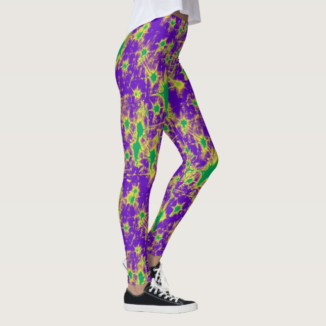 Mardi Gras mardröm Leggings (Höger)