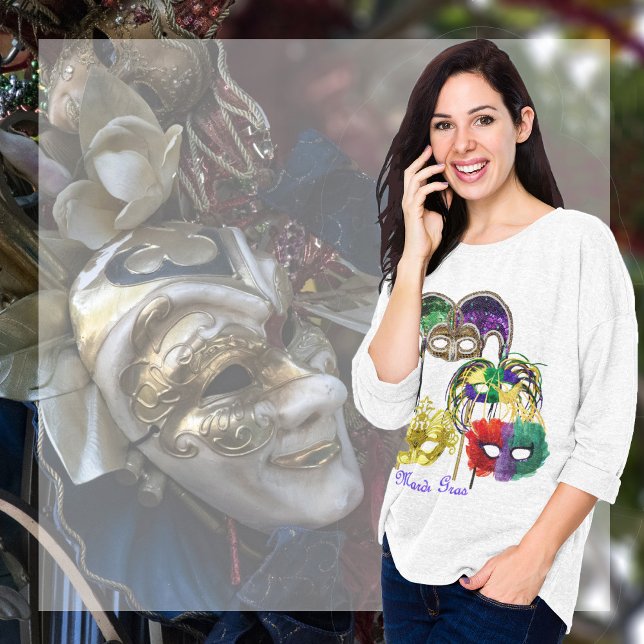 Mardi Gras Mask 1 T-Shirt (Skapare uppladdad)