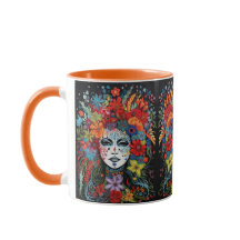 Mardi Gras Mask Add Namn Flower Headdress