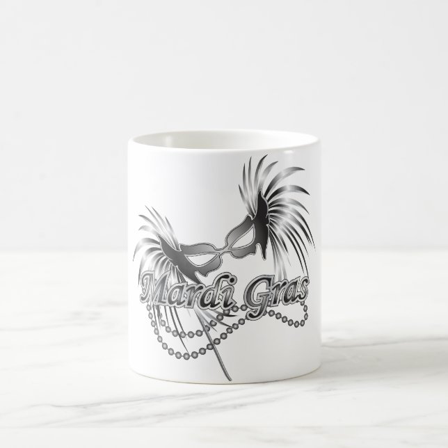 Mardi Gras Mask Kaffemugg (Center)