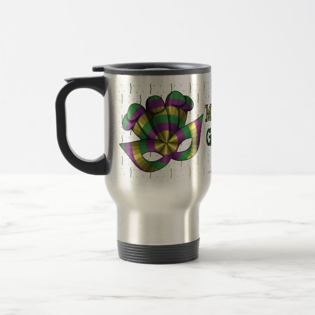 Mardi Gras Mask Mugg (Vänster)