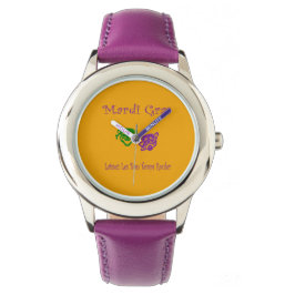 Mardi Gras Mask Rouler Armbandsur