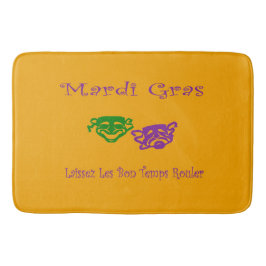 Mardi Gras Mask Rouler Badrumsmatta