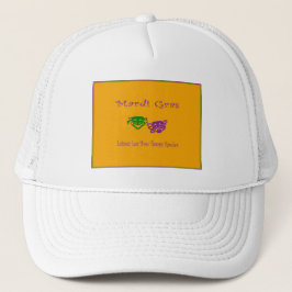 Mardi Gras Mask Rouler Keps
