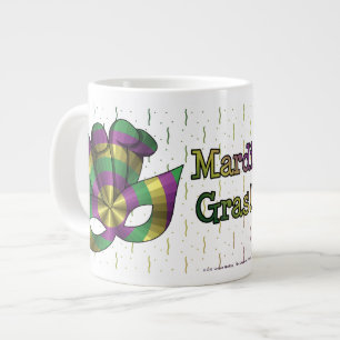 Mardi Gras-mask specialmugg Jumbo Mugg