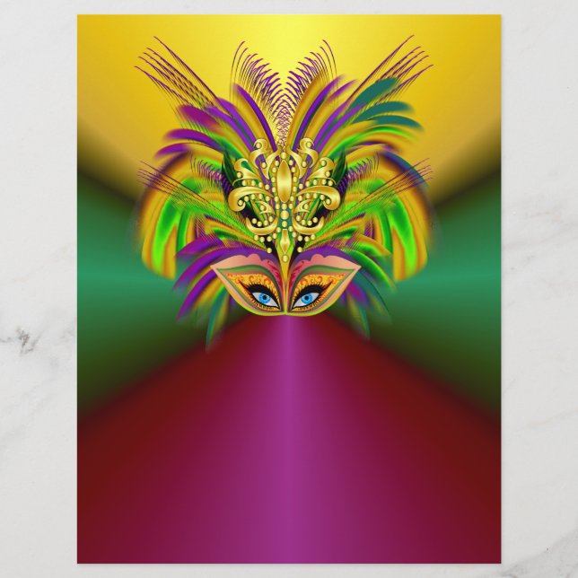 Mardi-Gras-Mask-The-Queen-V-2 (Framsida)
