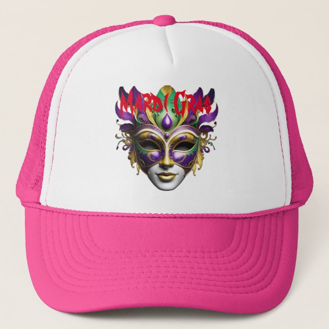 Mardi Gras Mask Thunder_Cove Keps (Framsida)