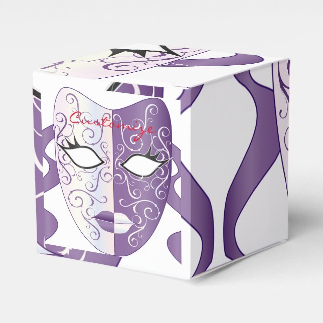Mardi Gras Mask Thunder_Cove Presentaskar (Framsidan Sidan)