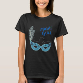 MARDI GRAS MASK TSHIRT T SHIRT