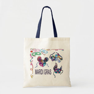 Mardi Gras masker - Tygkasse